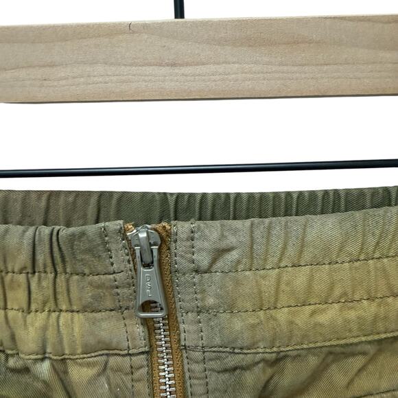 Diesel O-Endivia High Waist Cargo Mini Skirt Camo Green Women’s Size 25 - Picture 5 of 11